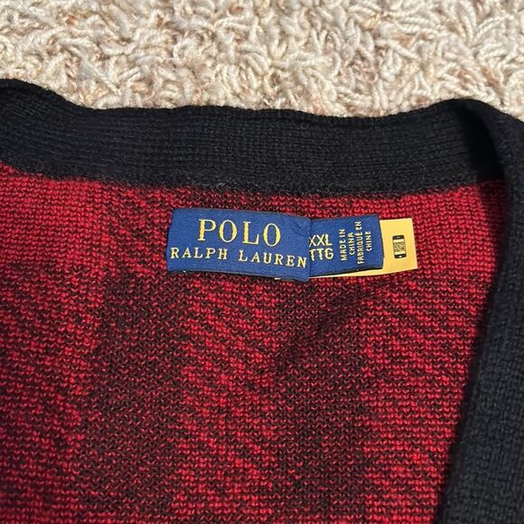 Polo Ralph Lauren - Merino Wool Rib Puff Shoulder Sweater -Size XXL - Picture 2 of 7